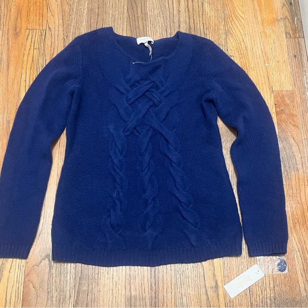 Laundry Women’s Cashmere Sweater By Shelli NEW size Large